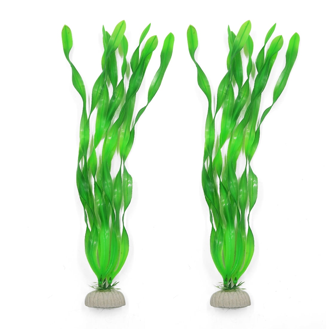 High Plastic Aquascaping White Ceramic Base Aquatic Plant Ornament ...