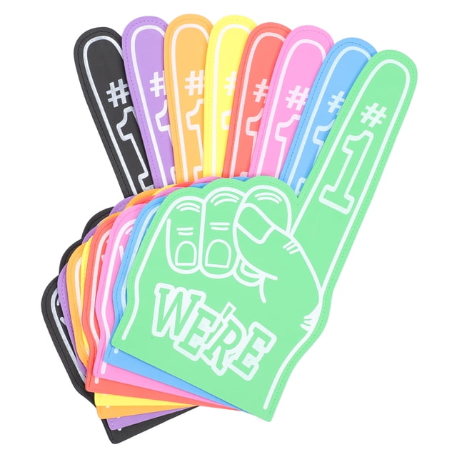 Guante De EVA De Manos De Animadora, Guantes De Animación Multifuncionales De Doble Cara De 8 Piezas Para Fiestas