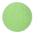 thumbnail image 4 of Cat Sisal Ball Toy, Healthy Teeth Claws Grinding Rattling Stones Inside Kitten Sisal Ball Interactive Scratch Resistant Interesting  For Playing White,Green,Yellow, 4 of 8