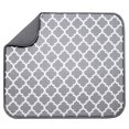 thumbnail image 1 of Household Microfiber Dish Drying Mat Kitchen Sink Drainer Tea Towel Absorbent Coaster, 1 of 3