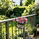 thumbnail image 5 of European-Style Wrought Iron Balcony Railing Planter Rack And Hanging Railing Flower Stand Balcony-Mounted Planter And Round Wall-Mounted Flower Pot Holders, 5 of 6