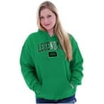 thumbnail image 3 of North Dakota Legendary ND Souvenir Unisex Plus Fleece Graphic Hoodie Brisco Brands 2X, 3 of 5