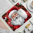 thumbnail image 2 of Santa Claus Square Desk Mat Mousepad, 8.3x9.8 Inch Non-Slip Rubber Bottom, Printed Gaming Mousepad for Office and Gaming, 2 of 6
