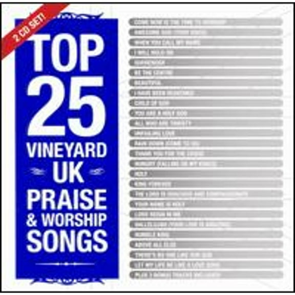 Top 25 Vineyard UK Praise & Worship Songs (CD) by Various Artists