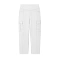 thumbnail image 6 of FAHXNVB High Waisted Yoga Cpari Pants for Women with Pockets Summer Stretchy Workout Athletic Trousers Lightweight Running Pants, 6 of 6