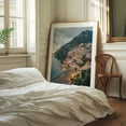 thumbnail image 4 of Over Positano 03 - Positano Campania Italy Photography Oak Framed Wall Art Print 24 x 30 inches, 4 of 12