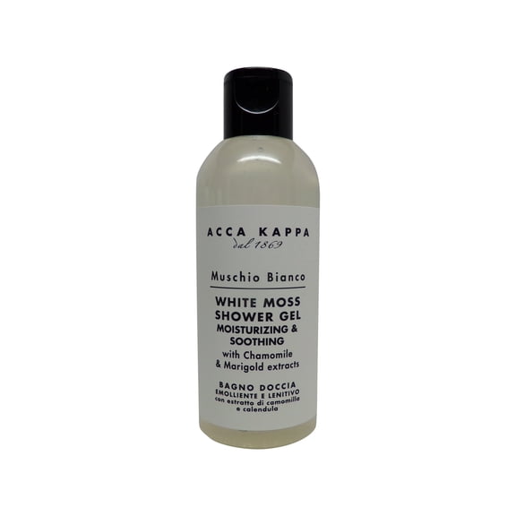 Acca Kappa White Moss Body Lotion 75 ml Travel Bottles - Set of 4 Body Moisturizers