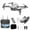 Gray GY, variant on Folding Drone with 1080p HD Camera Wide Angle RC Quadcopter Headless Mode Altitude Hold APP Control Trajectory Flight Speed Adjustment Portable UAV Toy Gift Outdoor Aerial Photography