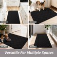 thumbnail image 2 of JAATOP Doormat Indoor 24"x 36", Non Slip Entryway Rugs Washable Welcome Mat for Inside, Dirt Trapper, Black, 2 of 9