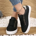 thumbnail image 4 of Mostsola Shoes for Women Lace up Tennis Shoes Non-Slip Comfortable Casual Walking Sneakers, 4 of 8