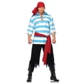 thumbnail image 2 of Leg Avenue Men's Striped Pirate Costume, 2 of 3