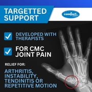 Comfort Cool Thumb CMC Restriction Splint - Black, Left Hand, Medium Plus (NC79558)
