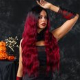 thumbnail image 4 of Peluca rizada de encaje Peluca realista de moda para mujer con redecilla para el cabello, 4 of 8