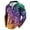Purple@GC@, variant on CONZONE Carnival Men's T-Shirts Short Sleeve Mardi Gras T Shirts for Men Casual Crew Neck Fashion Graphic Lightweight Tees Soft Cozy Half Zip Tops