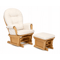 thumbnail image 5 of Suite Bebe Madison Glider And Ottoman Poetic Natural Wood and Beige Fabric, 5 of 6