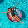 thumbnail image 3 of PoolCandy Jumbo 48 " Stars & Stripes Glitter Pool Tube, 3 of 6