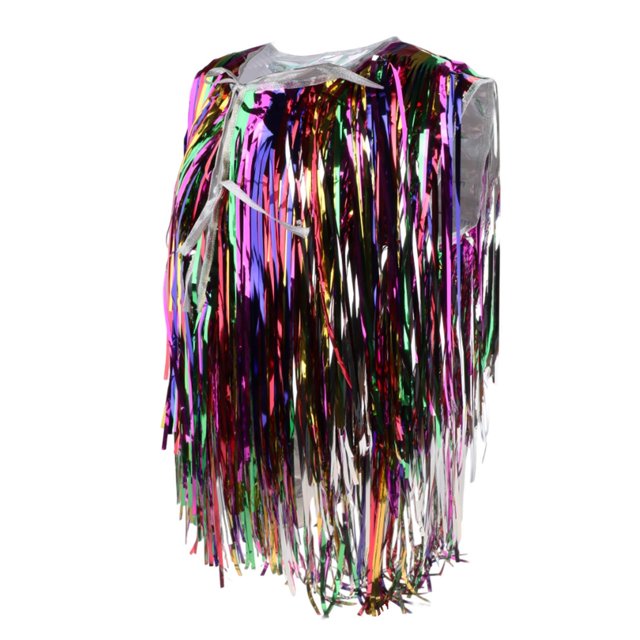 Chaqueta con borlas jinwen para carnaval Manga corta oscura