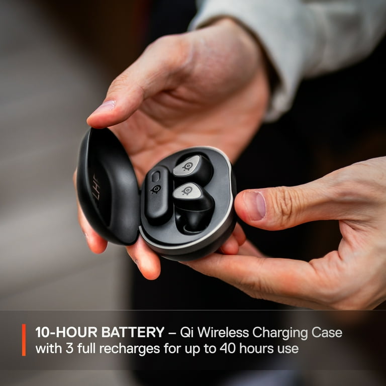 SteelSeries Arctis GameBuds™— Wireless Gaming Earbuds — 2.4