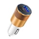thumbnail image 5 of Speravity Adaptador de carga para automóvil USB PD 3.1A Carga rápida universal Toma de corriente para teléfono antiflaming Accesorios para Oro blanco 2piezas, 5 of 6