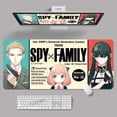 thumbnail image 1 of Spy X Family-alfombrillas de ratón para Gaming, alfombrilla de escritorio XXL de 90x40cm para ordenador LIUWENJING unisex, 1 of 2