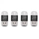 thumbnail image 1 of 4X Lector de Tarjetas Aluminio Usb Type C Otg Adaptador de Lector de Tarjeta de Memoria Externa Micro-Sd / Tf para Computadora Teléfono Móvil (Negro), 1 of 8