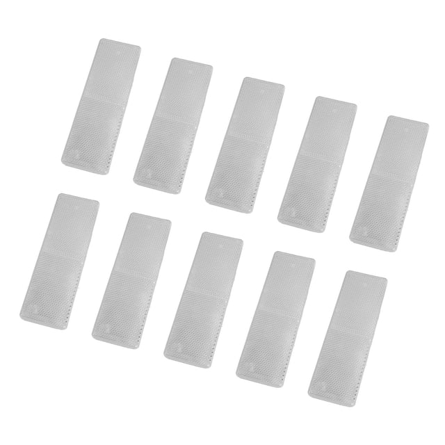 High Visibility Self Adhesive Safety Reflectors Rectangle 48x148mm for Trailer Truck Motorcycle