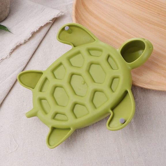 MLINS  Soap Holder Container Bathroom Shower Dish Kids Child Green