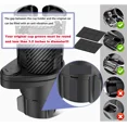 thumbnail image 3 of Adaptador de extensión de portavasos automático, soporte para vasos de agua 2 en 1 multifuncional montado en el vehículo, colocación de vasos para bebidas, rotación retráctil, s, 3 of 5