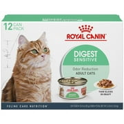 Royal Canin Digest Sensitive Thin Slices in Gravy Canned Cat Food, 3-oz, Case of 12