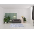 thumbnail image 4 of HomeRoots 479709 5 x 7 ft. Grey Floral Washable Area Rug, 4 of 4