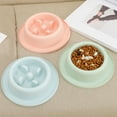 thumbnail image 6 of Slow Dog Bowl Fun Shaped Bowls Puppy Slow Feeder Slow Eating Safe Feeder, 6 of 15