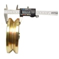 thumbnail image 5 of 6" V Wheel with Double Bearing Sliding Gate 5000 Lbs Slide + Screw, 5 of 6