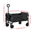 thumbnail image 2 of Carro plegable para acampar Carro plegable de gran capacidad para compras deportivas Camping, 2 of 9