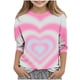 thumbnail image 2 of Blusas y camisas de cuello redondo y manga corta con estampado para niños, blusa de cuello redondo y manga tres cuartos, blusa de poliéster para niños de talla mediana, 2 of 5