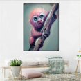 thumbnail image 2 of fastboy Cat Tiger Moneky Diamond Needlework DIY 5D Animal Rhinestone Painting Crystal Embroidery Home Office Cross Stitch, 2 of 9