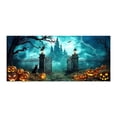 thumbnail image 3 of Banderas Decorativas De Halloween Para Garaje, Exterior E Interior, Artículos Para Fiestas, Letrero Decorativo Con Temática De Calabazas Y Murciélagos Terroríficos, 3 of 6