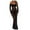 Black, variant on TSADFHJI Skirts for Girls 10-12 Years Sexy Sheer Lace One Shoulder Maxi Dress Long Sleeve See Through Gown for Women S Black