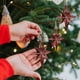 thumbnail image 1 of Adornos colgantes de árbol de Navidad en forma de estrella de ocho puntas - Café, 1 of 6