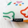 thumbnail image 3 of Imaginarium Memory Foam Fun Pillow for Kids and Adults with Cool-to-the-Touch Cover, Standard/Queen, Dog Bones, 2 pack, 3 of 7