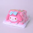 thumbnail image 1 of Sanrio-muñecos de peluche My Melody Kuromi, Hello Kitty, Cinnamoroll, Pochacco, edredón, estufa, nido cálido, adorno colgante para muñeca, regalos para niños, 1 of 4