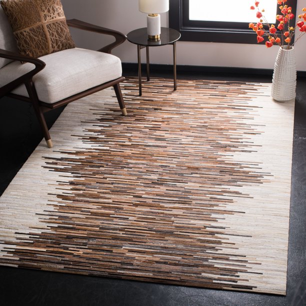 Safavieh Studio Leather Bernadette Striped Area Rug