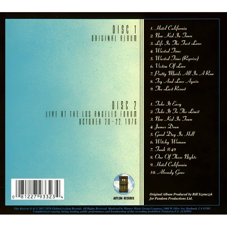 洋楽 US-original 7E Hotel California Eagles Eagles – Hotel California – Vinyl (Gatefold, LP, Album