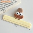 Large Cartoon Face Chip Bag Multipurpose Clips Cute Sausage Mouth Clips