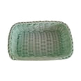 thumbnail image 1 of Bin de almacenamiento de mesa organización de cajas de cajas de canasta para la mesa de café de la entrada del hotel 7.87 pulgadas 5.51 pulgadas2.17 Verde claro, 1 of 8