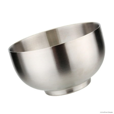 

Stainless Steel Bowl Set Double-Walled Insulated Metal Snack Bowls
