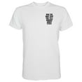 thumbnail image 4 of Combat Iron Men’s Win the War You Tell Nobody About Graphic T-Shirt – Athletic Fit, Cotton Blend, Pre-Shrunk – M / White, 4 of 5