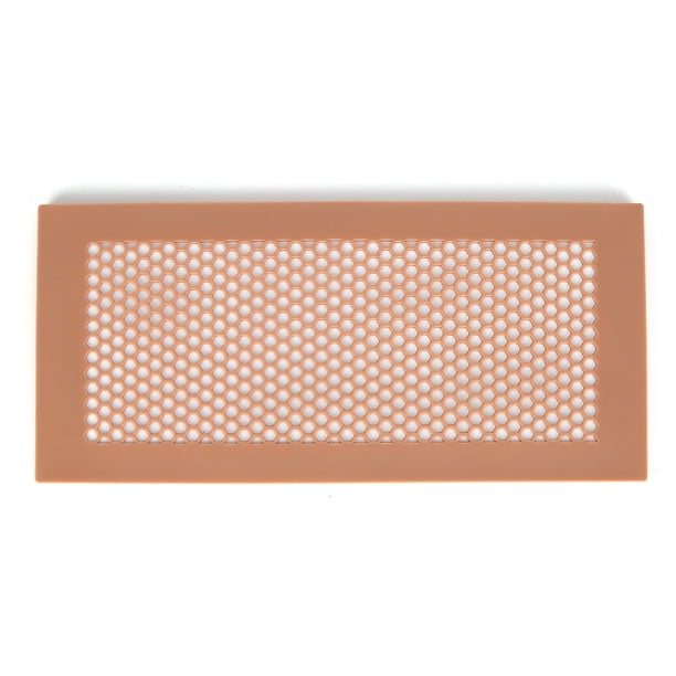 Cubierta de ventilación de piso Wdftyju aire suave de silicona Marrón claro