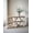 color2, variant on MMGW 35.5x14x32" Distressed White Console Table with Natural Wood Shelf Tray