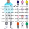 thumbnail image 3 of BXJX Boys Outfit Sets Size 8, Sports Long Sleeve Casual 2 Piece Hoodies and Joggers Sets with Pockets Light Blue, 3 of 6