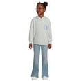 thumbnail image 5 of Wonder Nation Girls Over Sized Hoodie, Sizes 4-18 & Plus, 5 of 5